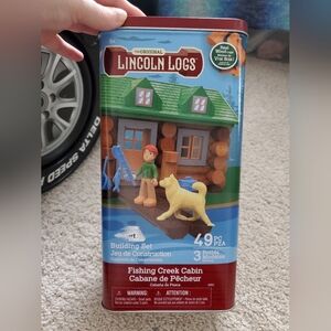 Lincoln Logs Fishing Creek Cabin